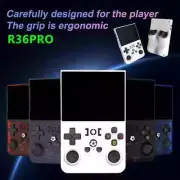 R36PRO Retro Handheld Video Game Console Linux System 3.5In IPS Screen 128 GB