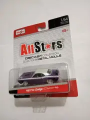 2015 Maisto 1/64th All Stars 1970Dodge Challenger R/T W/Crease,Dings,&Shelf Wear