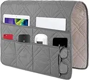 Sofa Armrest Organizer with 6 Pockets Waterproof Armchair Caddy Organizer Non-Slip Armrest Storage Organizer Hanging Sofa Armrest Caddy Armrest Caddy Pocket for Sofa Couch Recliner 35×19 in