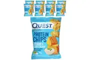 Quest Nutrition, Original Style Protein Chips, Cheddar & Sour Cream, 8 Bags, 1.1 oz (32 g)