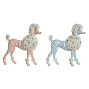 Decorative Figure Dkd Home Decor Scandi 25 x 8 x 27.5 Cm Blue Pink 2 Units