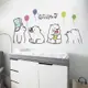 五象設計 新款卡通牆貼 幼兒園裝飾牆貼紙