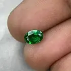 0.99 Cts | natural loose|Tsavorite Garnet | Green | oval Shape | Stepcut - Kenya
