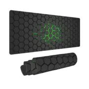 Non-Slip Hexagon Large Mouse & Keyboard Pad – Desk Mat
