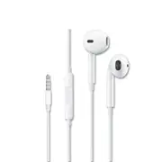 Sansai Earphone with Mic 3.5mm Audio jack Suits Smartphones 1.2m Cable