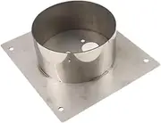 MagiDeal Diesel Heater Mounting Plate Heater Floor Base Mount Bracket Spare Parts Steel Easy Installation Turret Mount Plate for D2 D4, 20 x 18 x 6 cm
