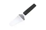 CHEF INOX STAINLESS STEEL CAKE SERVER WITH PLASTIC BLACK HANDLE