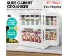 Rack Storage Pantry Slide Cabinet Organiser Kitchen Shelf Jars Holder Spice