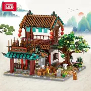 Loz LOZ Mini Blocks - Qingming river map Building Bricks Set 40 x 28 x 9.5cm