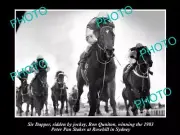 OLD HISTORIC HORSE RACING PHOTO OF SIR DAPPER WINNING THE PETER PAN STAKES 1963