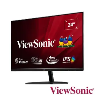 【ViewSonic 優派】VA2432-H 24型 IPS 100Hz 護眼電腦螢幕(4ms)