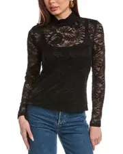 Catherine Malandrino Mock Neck Top