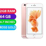 Apple iPhone 6s (64GB, Rose Gold) - Grade (Excellent)
