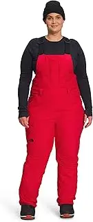 [THE NORTH FACE] Women's Plus Freedom Insulated Bib, TNF Red, 1X Short
