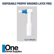 Dental Disposable Prophy Angles -Flat Brushes 500 pcs