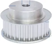1pcs Belt Pulley 8M-29T/31T/32T/33T Slot Width 27/32mm Pulley Wheel Rough Hole 12 Mm Aluminum Material for Width 25/30mm Timing Belt(31T-Rough hole-12 mm,27 mm)