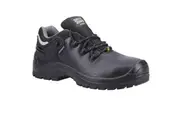 Safety Jogger Mens Leather Safety Shoes (Black) - UTFS9009