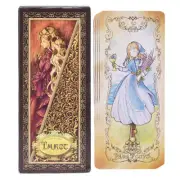 Low Scare Tarot 78 Pcs Cards Secretly Add The Language Of Flowers Japanese Anime