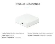 Tuya Mini Multi-Mode Gateway( Zigbee&Bluetooth&Sig Mesh) For Remote Smart Home