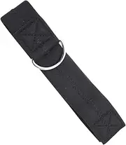 CLISPEED 1Pc Lightweight Stroller Safety Wrist Strap Comfortable Black Wrist Leash for Extra Security for Dog Walking and Emergencies Soft Material with Rings Convenient Storage