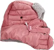 [WOFASHPURET] Thermal Hat Suit Black Ski Mask Ski Mask for Men Cap Ski Masks Cooling Hat Bucket Hat Hats Ski Helmet Warm Hat Snow Hat Windproof Hat Comfortable Riding Hat Pink Cotton