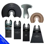 7 Saw Blade Oscillating Multi Tool Porter Cable Black and Decker Dewelt Fein