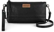 [Montana West] Wrangler Wristlet Wallets for Women Clutch Purse with Extension Strap