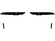 Rvinyl Tail Light Tint Covers Fits Jaguar I-Pace 2019-2023