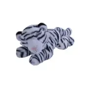 Ecokins Mini White Tiger soft plush toy 8"/20cm Wild Republic