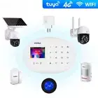 Wireless Wifi Home GSM Alarm System Home Security Alarm Camera Solar Siren Lot