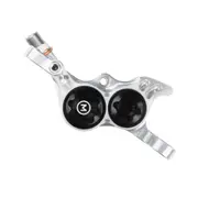 Hope Rx4+ Caliper Flatmount Mineral Fluid - Silver Size Black / Postmount