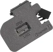 FocusFoto Battery Door Cover Lid Cap with Outlet Replacement for Sony Alpha A7IV, A7RIV, A7SIII, FX3, FX30, A1, A9II Camera Repair Parts