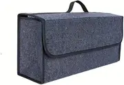 ATATHXHQay Slip Tool Car Trunk Organizer Soft Felt Storage Box Compatible for Audi Sline TT Q2 Q3 Q5 Q7 Q8 A3 A4 A5 A6 A7 R8 B5 B6 B7 B8 C5 C6 C7