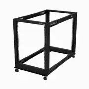 Startech 4POSTRACK15U Rack - 15U Open Frame - 22-40 in. Depth