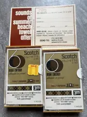 (2) Scotch Type 1 Tape Bias 60 Blank Cassette Tape ME -C-60 NOS Sealed Vintage