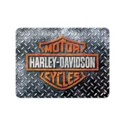 Nostalgic-Art Small Sign Harley-Davidson Diamond Plate