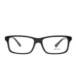 PRADA 光學眼鏡 VPR06S-F 1AB-1O1 知性方框款 眼鏡框 - 金橘眼鏡