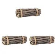 3x Nature Island Apple Sticks 140g Small Pet Rabbit/Guinea Pig Chew Toy Natural