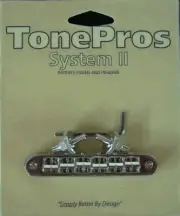 TP6P-N TonePros Standard (US Thread) Tune-O-Matic Bridge, Nickel