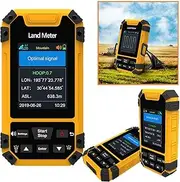 Land Surveying Machine,Track Land Area Meter, 2.4 inch Display Handheld GPS Navigation 1800mAh Vehicle-Mounted Measurements & Dual Satellite Positioning Land Area Meter