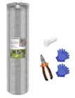 HOPERAN Hardware Cloth 1/2 inch 36 x 50 Ft Mesh 19 Gauge Chicken Wire Mesh- H...