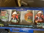 Chevy Chase Collectible Christmas Vacation Pint Glass