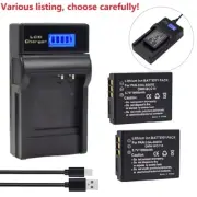 Battery or LCD charger for LUMIX CGA-S007A DMC- TZ1 TZ2 TZ3 TZ4 TZ50 TZ11 TZ15