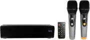 VocoPro50W All-in-One Bluetooth Karaoke System with Two UHF Wireless Microphones