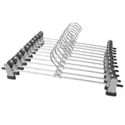 Metal Clip Hangers For Trouser Skirt Coat Pants Clothing Coat Hangers