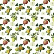 NEW 24x30" Roll Of Gift Wrapping Paper, Pre-cut Sheets, Made in USA - Apples