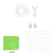 JY (Double Pump For 20 Pots US)Garden Automatic Watering Timer System With