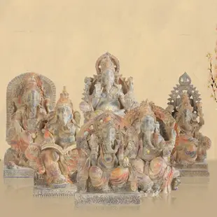 樹脂佛像擺件 泰國象神擺設 泰式家居飾品 復古工藝品 創意禮品