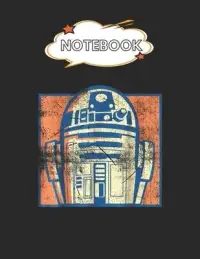 在飛比找博客來優惠-Notebook: Star Wars R2D2 Vinta