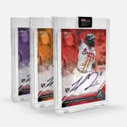 MICHAEL HARRIS SIGNED 1st WALK-OFF TOPPS NOW 245 SEALED ON-CARD AUTO 99 OR LESS